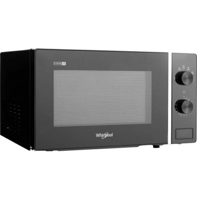 Мікрохвильова піч Whirlpool, 20л, мех. керування, 700Вт, чорний (MWP101B)