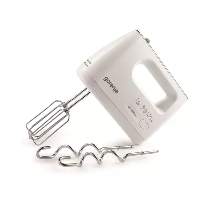 Міксер Gorenje ручний 460Вт, насадки-4, турборежим, білий (M460CDC)