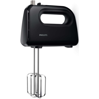Міксер Philips ручний Daily Collection 300Вт, насадки-2, турборежим, чорний (HR3705/10)
