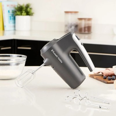 Міксер Russell Hobbs ручний Desire Matte Charcoal, 185Вт, чорно-сірий (27151-56) Міксер Russell Hobbs ручний Desire Matte Charcoal, 185Вт, чорно-сірий (27151-56)