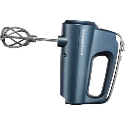 Міксер Russell Hobbs ручний Sapphire, 350Вт, насадки-4, турборежим, синій (25893-56)