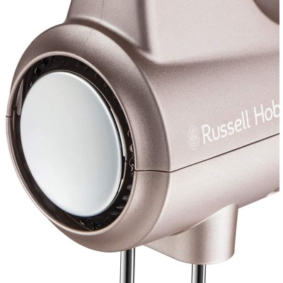 Міксер Russell Hobbs ручний Smoky Quartz, 350Вт, насадки-4, турборежим, сріблястий (25892-56)