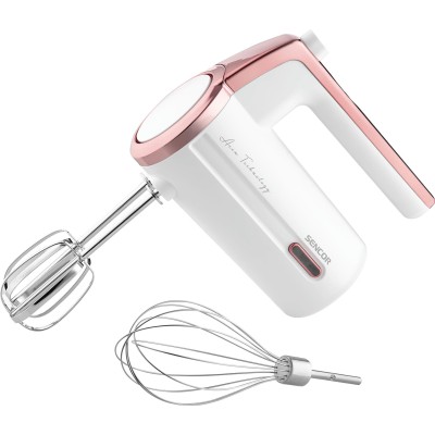 Міксер Sencor ручний Accu technology, 50Вт, насадки-2, безпровідний, USB-C, білий (SHM9000WH)