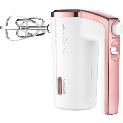 Міксер Sencor ручний Accu technology, 50Вт, насадки-2, безпровідний, USB-C, білий (SHM9000WH)