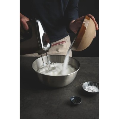 Міксер Tefal ручний Powermix Silence 600Вт, насадки-4, турборежим, сіро-чорний (HT650E38)