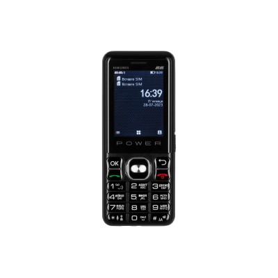 Мобільний телефон 2E E240 2023 2.4" 2SIM, 2500мА•год, Black