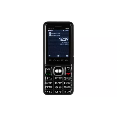 Мобільний телефон 2E E240 2023 2.4" 2SIM, 2500мА•год, Black