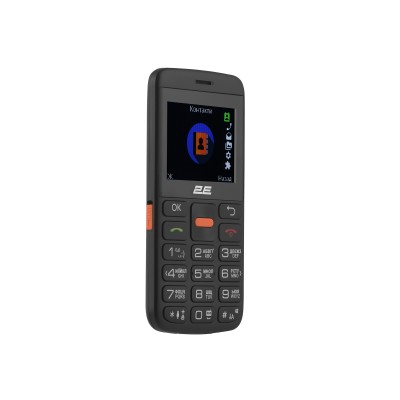 Мобільний телефон 2E T180 MAX 2.3" 2SIM, 1000мА•год, Black Мобільний телефон 2E T180 MAX 2.3" 2SIM, 1000мА•год, Black