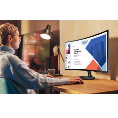 Монiтор TFT SAMSUNG LS27D360GAIXCI VA/FHD/HDMI/VGA/4ms/100Гц /CURVED (рідкокристалічний телевізор)