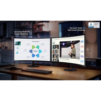 Монiтор TFT SAMSUNG LS27D360GAIXCI VA/FHD/HDMI/VGA/4ms/100Гц /CURVED (рідкокристалічний телевізор)