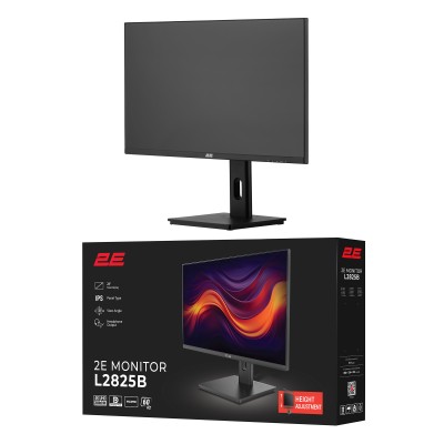 Монітор 2E 28" L2825B 2xHDMI, DP, IPS, NTSC 84%, 3840x2160, FreeSync