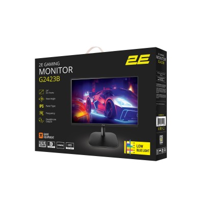 Монітор 2E GAMING 23.8" G2423B HDMI, DP, USB-C, Audio, IPS, 165Hz, 1ms, FreeSync