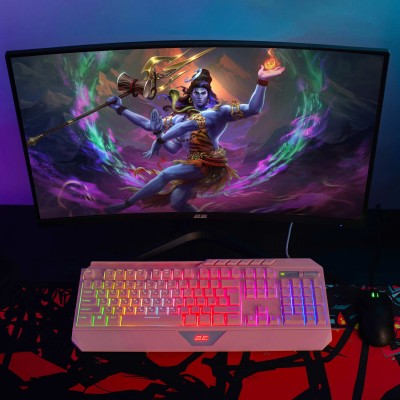 Монітор 2E GAMING 27" R2723BV HDMI, DP, VA, 165Hz, 6ms, CURVED, FreeSync