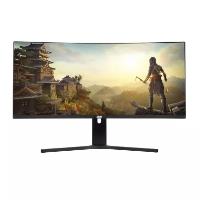 Монітор 2E GAMING 34" G3424B 2xHDMI, DP, VA, 3440x1440, 180Hz, 1ms, NTSC 85%, CURVED, FreeSync, HAS