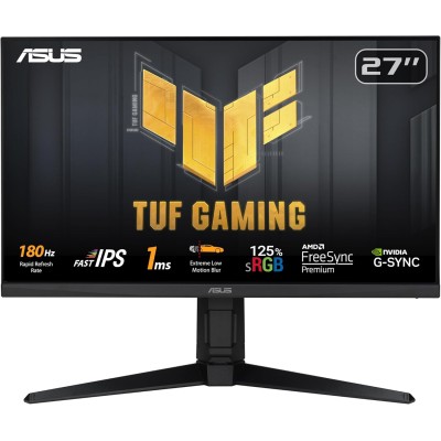 Монітор Asus 27" TUF Gaming VG279QL3A 2xHDMI, DP, MM, IPS, 180Hz, 1ms, sRGB 125%, AdaptiveSync, Pivot, HDR400 Монітор Asus 27" TUF Gaming VG279QL3A 2xHDMI, DP, MM, IPS, 180Hz, 1ms, sRGB 125%, AdaptiveSync, Pivot, HDR400