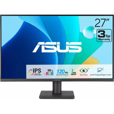 Монітор Asus 27" VA279HG D-Sub, HDMI, Audio, IPS, 120Hz, 1ms, sRGB 99%, AdaptiveSync
