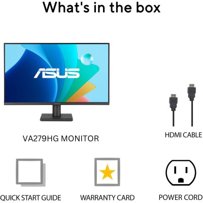 Монітор Asus 27" VA279HG D-Sub, HDMI, Audio, IPS, 120Hz, 1ms, sRGB 99%, AdaptiveSync Монітор Asus 27" VA279HG D-Sub, HDMI, Audio, IPS, 120Hz, 1ms, sRGB 99%, AdaptiveSync
