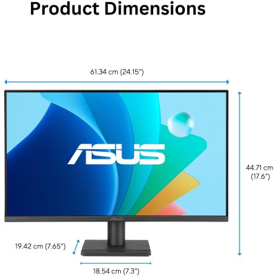 Монітор Asus 27" VA279HG D-Sub, HDMI, Audio, IPS, 120Hz, 1ms, sRGB 99%, AdaptiveSync Монітор Asus 27" VA279HG D-Sub, HDMI, Audio, IPS, 120Hz, 1ms, sRGB 99%, AdaptiveSync