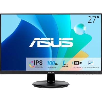 Монітор Asus 27" VA27DQFR D-Sub, HDMI, DP, MM, IPS, 100Hz, 1ms, AdaptiveSync Монітор Asus 27" VA27DQFR D-Sub, HDMI, DP, MM, IPS, 100Hz, 1ms, AdaptiveSync