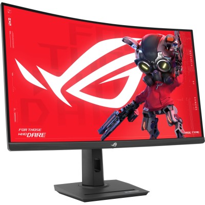 Монітор Asus 31.5" ROG Strix XG32WCMS HDMI, DP, USB-C, Audio, VA, 2560x1440, 280Hz, 1ms, sRGB 125%, CURVED, AdaptiveSync, HAS, H