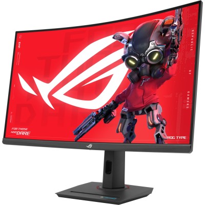 Монітор Asus 31.5" ROG Strix XG32WCMS HDMI, DP, USB-C, Audio, VA, 2560x1440, 280Hz, 1ms, sRGB 125%, CURVED, AdaptiveSync, HAS, H