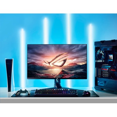 Монітор Asus 32" ROG Strix XG32UQ 2xHDMI, DP, 2xUSB, IPS, 3840x2160, 160Hz, 1ms, sRGB 130%, FreeSync, HAS, HDR600