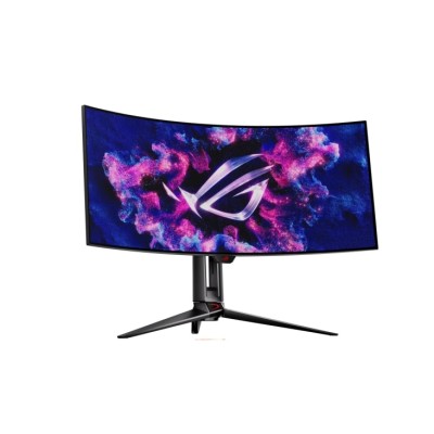 Монітор Asus 33.9" ROG Swift PG34WCDM 2xHDMI, DP, USB-C, 3xUSB, MM, OLED, 3440x1440, 21:9, 240Hz, 0.03ms, DCI-P3 99%, CURVED, Ad Монітор Asus 33.9" ROG Swift PG34WCDM 2xHDMI, DP, USB-C, 3xUSB, MM, OLED, 3440x1440, 21:9, 240Hz, 0.03ms, DCI-P3 99%, CURVED, Ad