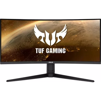 Монітор Asus 34" TUF Gaming VG34VQL1B 2xHDMI, 2xDP, USB, MM, VA, 3440x1440, 21:9, 165Hz, 1ms, sRGB 120%, CURVED, FreeSync, HAS, 
