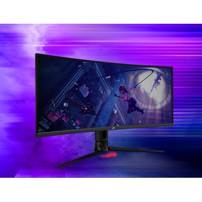 Монітор Asus 34.1" ROG Strix XG349C HDMI, DP, USB-C, 2xUSB, MM, IPS, 3440x1440, 21:9, 180Hz, 1ms, DCI-P3 98%, CURVED, AdaptiveSy
