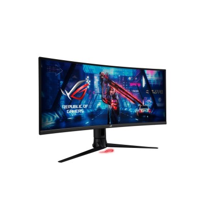 Монітор Asus 34.1" ROG Strix XG349C HDMI, DP, USB-C, 2xUSB, MM, IPS, 3440x1440, 21:9, 180Hz, 1ms, DCI-P3 98%, CURVED, AdaptiveSy