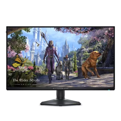 Монітор DELL 27" AW2725QF 2xHDMI, DP, USB, IPS, 3840x2160, 180Hz, 0.5ms, DCI-P3 95%, G-SYNC, AdaptiveSync, Pivot, HDR 600