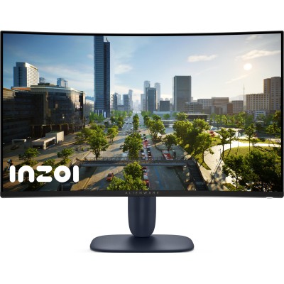 Монітор DELL 31.5" AW3225DM 2xHDMI, DP, USB, VA, 2560x1440, 180Hz, 1ms, DCI-P3 95%, CURVED, FreeSync, HDR 400