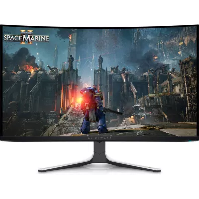 Монітор DELL 31.6" AW3225QF 2xHDMI, DP, USB, QD-OLED, 3840x2160, 240Hz, 0.03ms, DCI-P3 99%, CURVED, G-SYNC, FreeSync, Pivot, HDR