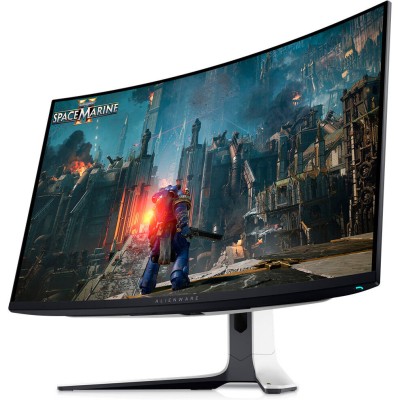 Монітор DELL 31.6" AW3225QF 2xHDMI, DP, USB, QD-OLED, 3840x2160, 240Hz, 0.03ms, DCI-P3 99%, CURVED, G-SYNC, FreeSync, Pivot, HDR