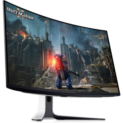 Монітор DELL 31.6" AW3225QF 2xHDMI, DP, USB, QD-OLED, 3840x2160, 240Hz, 0.03ms, DCI-P3 99%, CURVED, G-SYNC, FreeSync, Pivot, HDR
