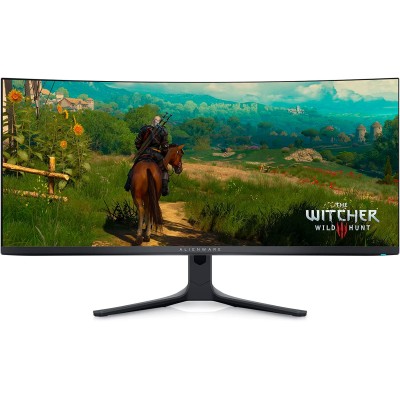 Монітор DELL 34" AW3423DWF HDMI, 2xDP, USB3.2, Audio, QD-OLED, 3440x1440, 21:9, 165Hz, 0.1ms, sRGB 149%, Delta E