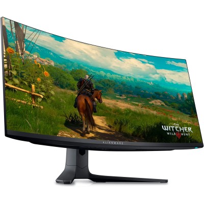 Монітор DELL 34" AW3423DWF HDMI, 2xDP, USB3.2, Audio, QD-OLED, 3440x1440, 21:9, 165Hz, 0.1ms, sRGB 149%, Delta E