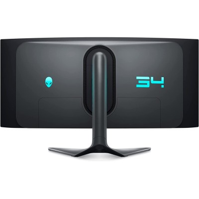Монітор DELL 34" AW3423DWF HDMI, 2xDP, USB3.2, Audio, QD-OLED, 3440x1440, 21:9, 165Hz, 0.1ms, sRGB 149%, Delta E