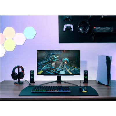 Монітор LG 27" 27GS95QE-B 2xHDMI, DP, USB, Audio, OLED, 2560x1440, 240Hz, 0.03ms, DCI-P3 98.5%, G-SYNC, FreeSync, AdaptiveSync, 