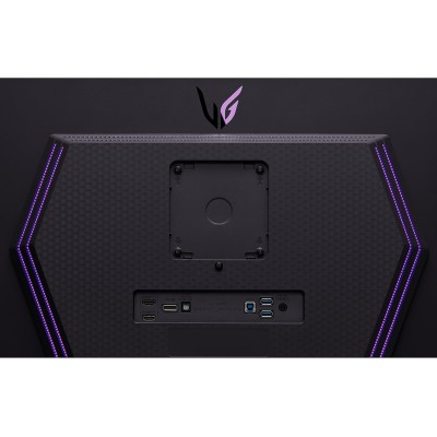 Монітор LG 27" 27GS95QE-B 2xHDMI, DP, USB, Audio, OLED, 2560x1440, 240Hz, 0.03ms, DCI-P3 98.5%, G-SYNC, FreeSync, AdaptiveSync, 