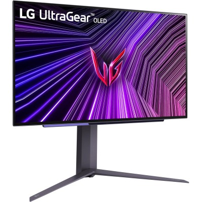 Монітор LG 27" 27GS95QE-B 2xHDMI, DP, USB, Audio, OLED, 2560x1440, 240Hz, 0.03ms, DCI-P3 98.5%, G-SYNC, FreeSync, AdaptiveSync, 