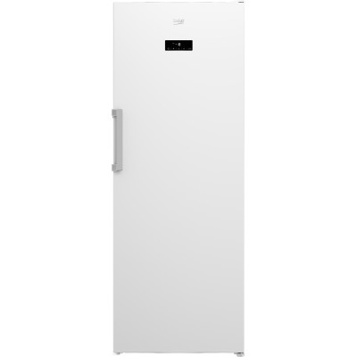 Морозильна камера Beko, 192x70x77, 404л, 1дв., A+, NF, дисплей, білий (RFNE448E35W)