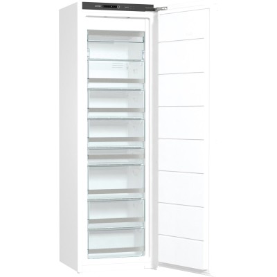 Морозильна камера Gorenje вбудована, 177x56х56, 212л, А++, NF, диспл внутр., білий (FNI518EA1)