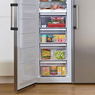 Морозильна камера Gorenje, 185.5x59.5х66.3, 280л, 1дв., A++, NF, диспл зовн., інвертор, білий (FN619EAW6)