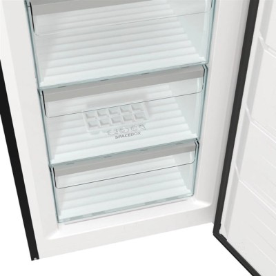 Морозильна камера Gorenje, 185.5x59.5х66.3, 280л, 1дв., A++, NF, диспл зовн., інвертор, чорний (FN619EABK6)