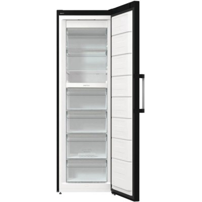 Морозильна камера Gorenje, 185.5x59.5х66.3, 280л, 1дв., A++, NF, диспл зовн., інвертор, чорний (FN619EABK6)