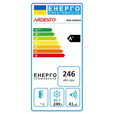 Морозильна скриня ARDESTO, 249л, А+, ST, білий (FRM-250MCH) Морозильна скриня ARDESTO, 249л, А+, ST, білий (FRM-250MCH)