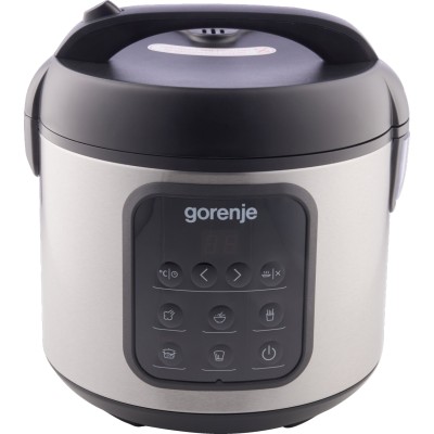 Мультиварка Gorenje, 476Вт, мини, чаша-2л, електронне керув., 5 програм, метал/пластик, чорний (MC2SBK)