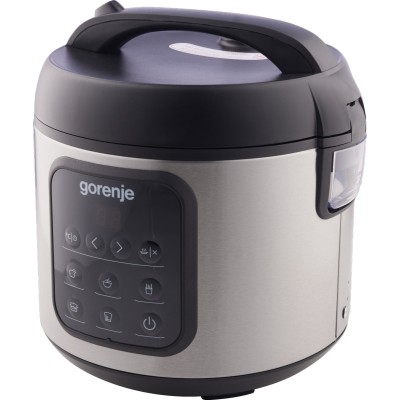 Мультиварка Gorenje, 476Вт, мини, чаша-2л, електронне керув., 5 програм, метал/пластик, чорний (MC2SBK)