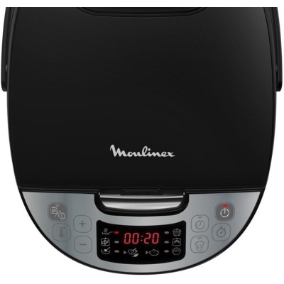 Мультиварка Moulinex SimplyCook, 750Вт, чаша-4л, сенсорне керув., пластик, чорний (MK611832)